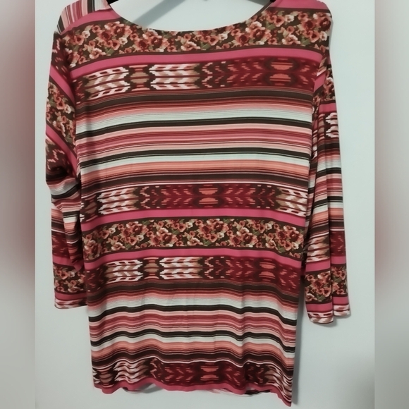 Ruby Rd Santa Fe Top - Size M - Picture 3 of 7